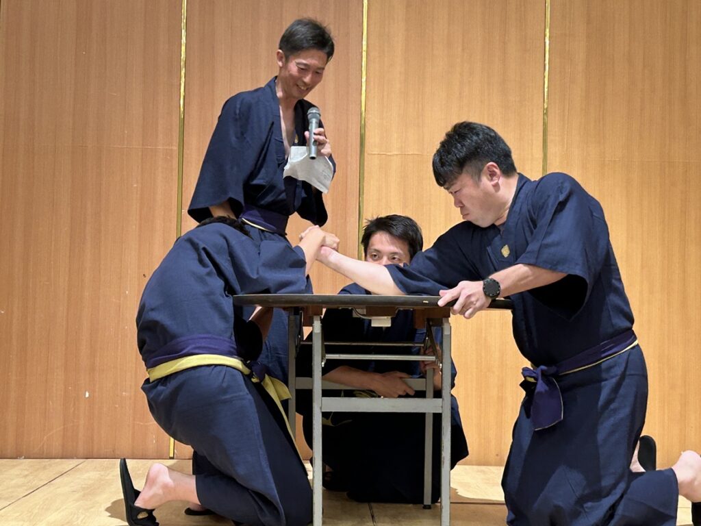 腕相撲大会